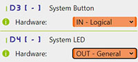 D3 and D4 peripherals re-assignment